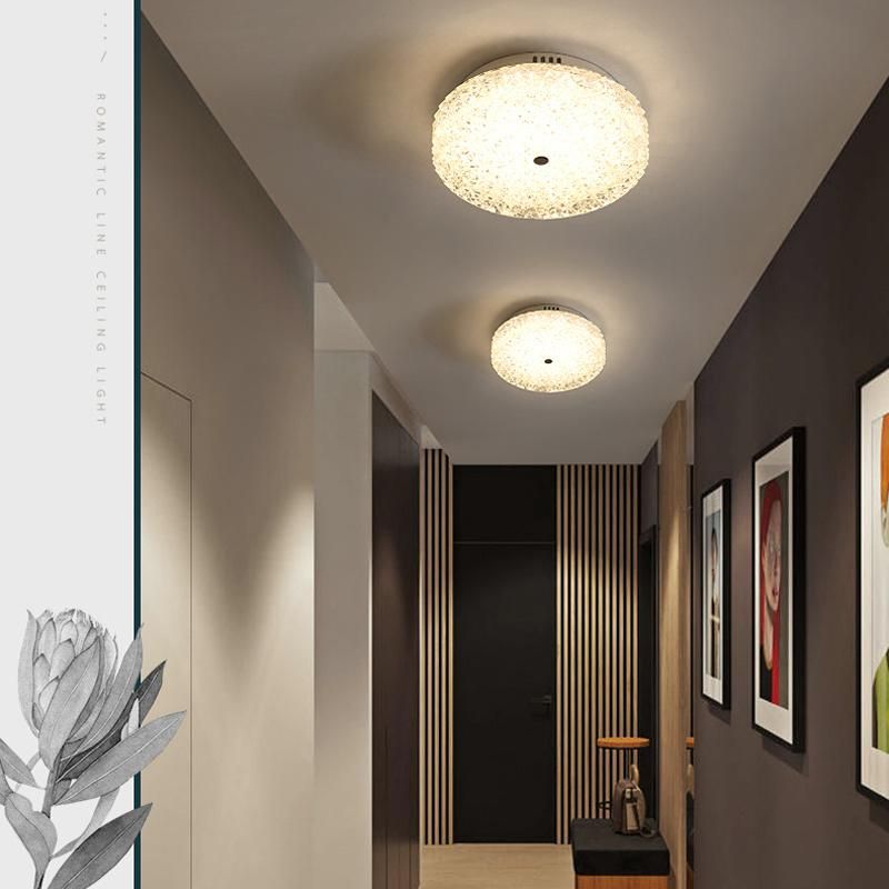 Corridor Light Creative Personality Warm Bedroom Light Cloakroom Crystal Light Luxury Ceiling Lamp