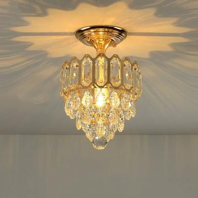 Crystal LED Ceiling Light AC90-260V for Aisle Corridor Decoration