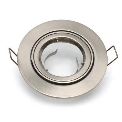 Die Cast Aluminum GU10 MR16 Round Tilt Recessed LED Downlight Frame (LT1300)