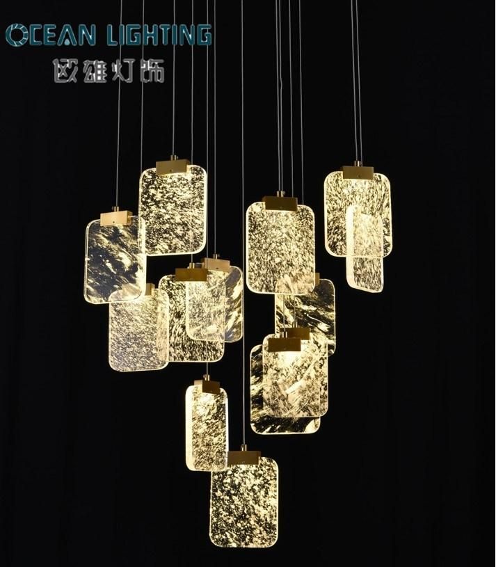 LED Modern Crystal Ceiling Lamp for Home Decoration Light