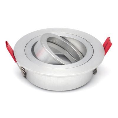 Round Tilt Lighting Fixture GU10 MR16 Downlight Housing Holder (LT2300)