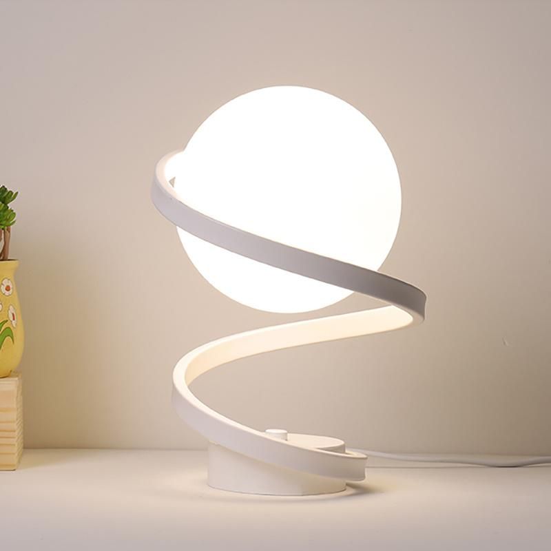 Spiral Bulb Table Lamp Bedside Lamp Dining Room Living Lamp