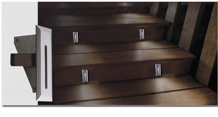 1W 2700K/3000K/4000K/5000K Recessed Indoor Wall Light LED Step Light PCB Stair Light