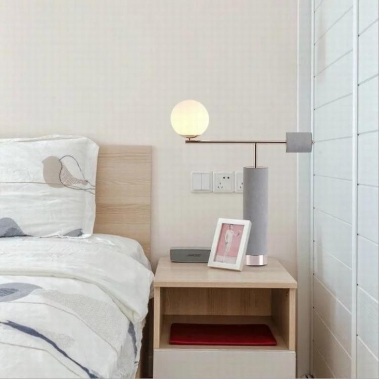 Post Modern Simple Design Cement Table Lamp for Home Decor