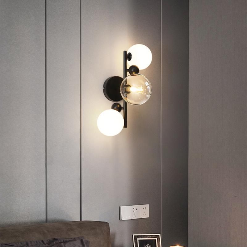 Retro Style Black White Design Wall Lamp Bedroom Lamp Stair Lamp