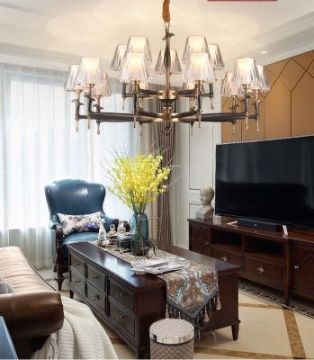 Living Room Chandelier Postmodern Simple Villa Style Retro Lighting Fancy Lights for Home Decoration Chandelier