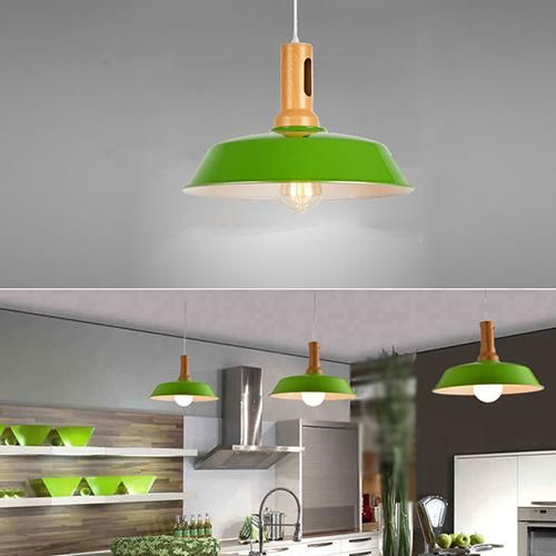 Vintage Pendant Lamp Iron Loft Nordic Retro E27 Lampshade Bar Restaurant Lighting Industrial