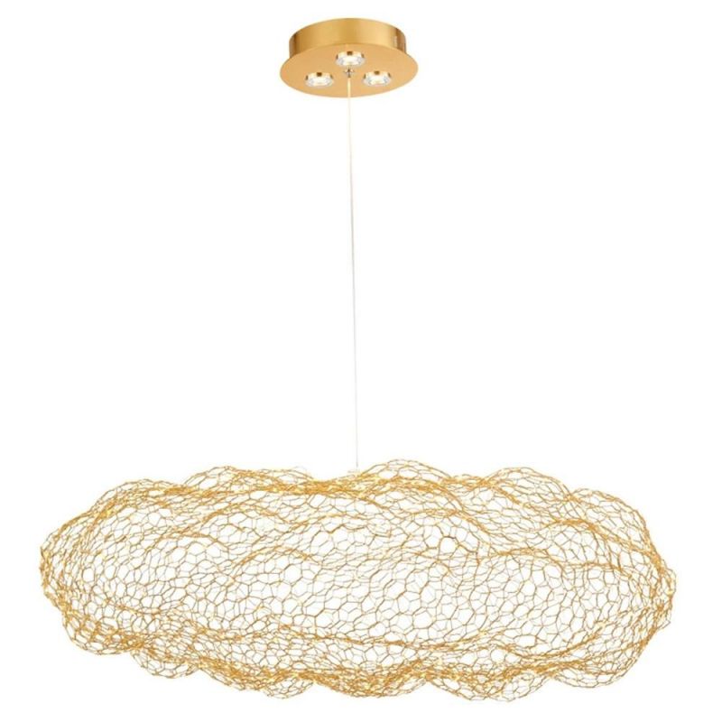 Modern Creative Cloud Light Fixtures LED Pendant Lamp Starry Personality Hotel Restaurant Bar Designer Firefly Moderne Lustre
