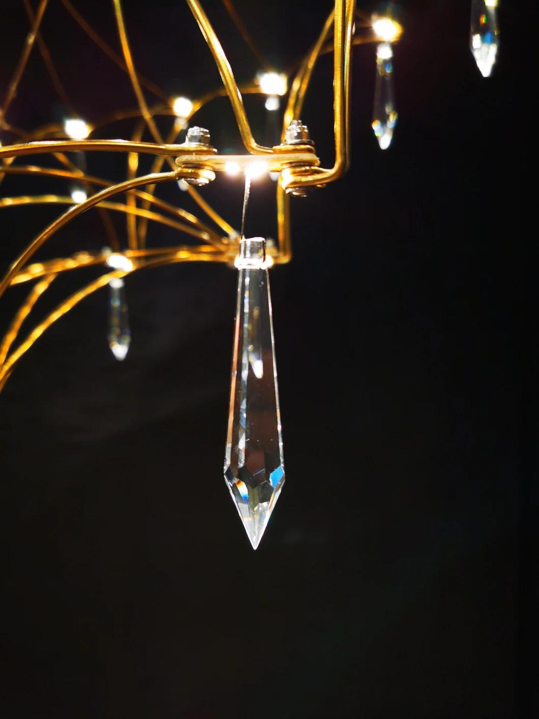 Minimalist Art Decor Lighting Fixtures Contemporary Luxury Large Antique Crystal Chandelier
