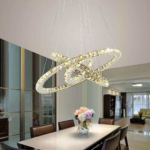 European Pendant Lamp Hanging Lights Crystal Lighting for Living Room Home Decoration