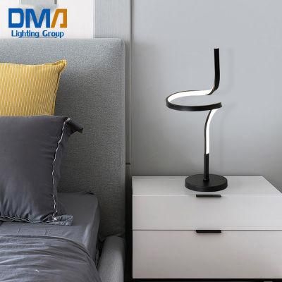 New 26W Modern White/Black Wall Lamp Hotel LED Table Lamp Indoor Decorative
