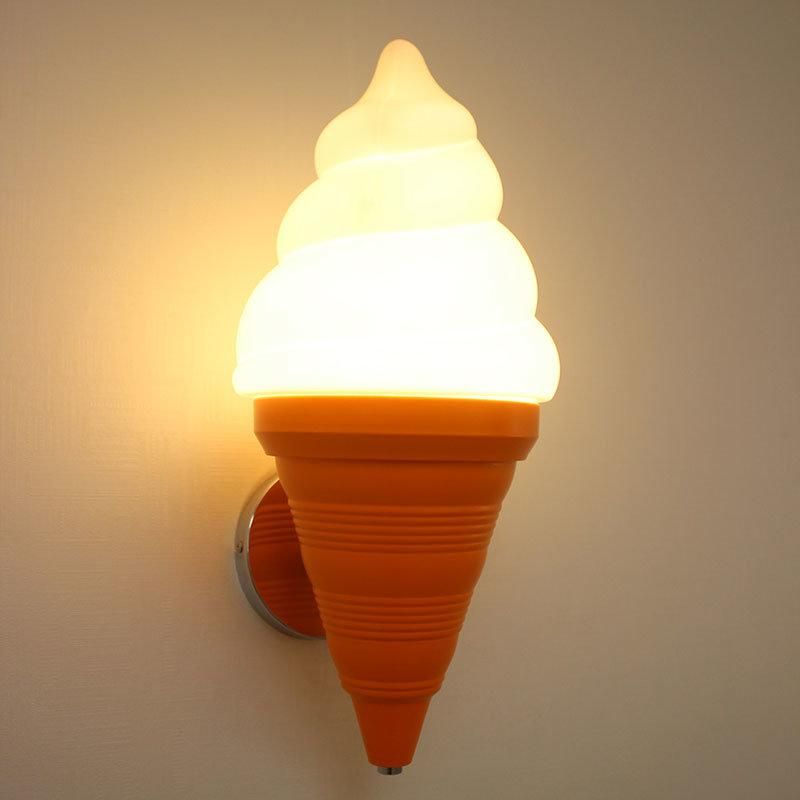 Ice Cream Modern Wall Lamp Nordic Sconce Wall Light Fixtures Cartoon Children Kids Wall Lamp (WH-OR-89)
