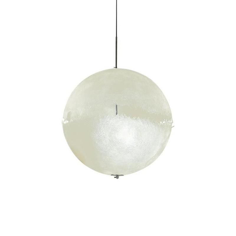 White Moon Design Pure White Pendant Lamp Chandelier Bedroom Lamp Hotel
