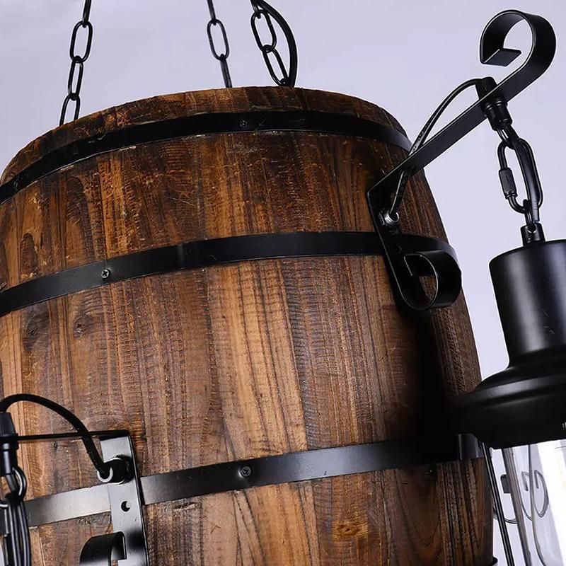 Retro Hemp Rope Light Pendant Lighting Industrial Light Restaurant Hotel Indoor Lighting