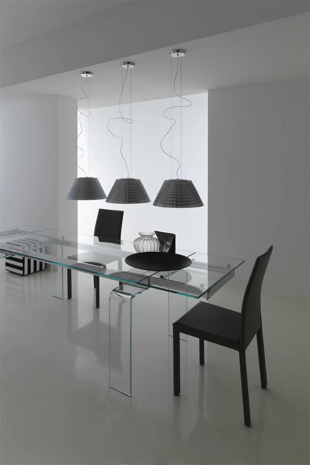 Nordic Style Simple Dining Room Chandelier Living Room Bar Counter Bedroom Bedside Glass Chandelier