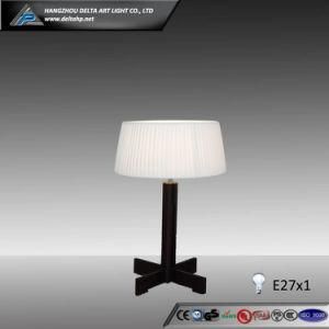 Round PE Lampshade Table Light with Design Branch Base (C5007097)