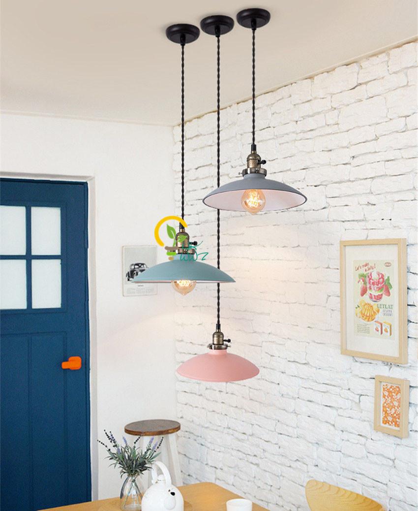 Nordic Metal Pendant Lamps Creative Store Bar Thorvald Industrial Vintage Cord Pendant Light (WH-AP-351)
