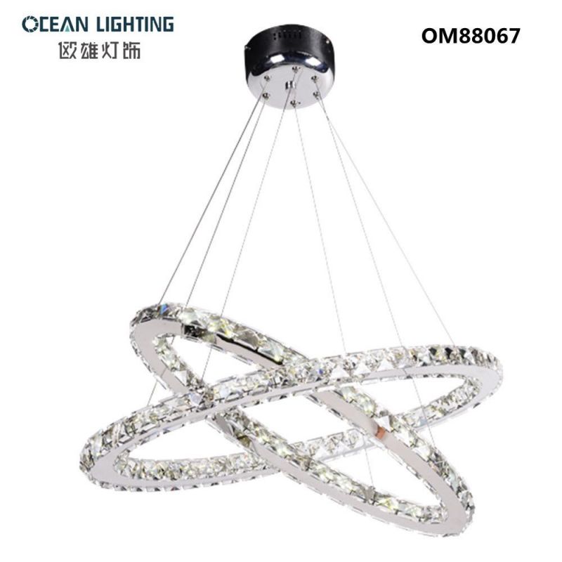 Fashion Hot-Sale Fixture Crystal Pendant Lamp for Hotel
