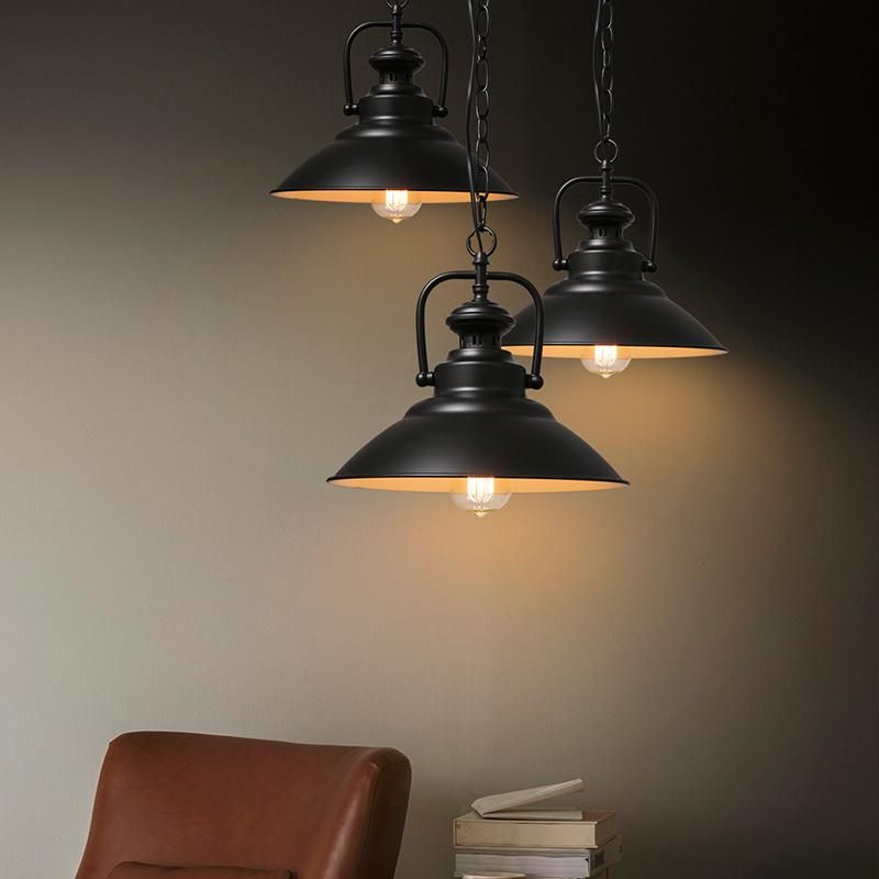 Industrial Retro Metal Pendant Lights Farmhouse Kitchen Dining Room Lighting (WH-VP-02)