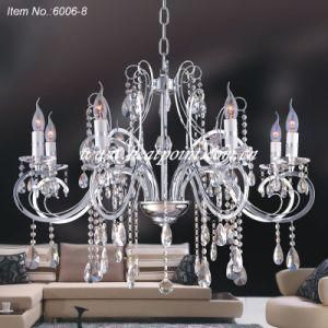 Crystal Chandelier Lamp with E12/E14/E17 Lamp Holder (CE Approval)