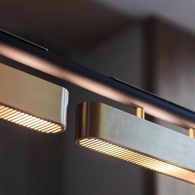 All Copper Dining Room Pendant Lamp Dining Table Long Bar Chandelier
