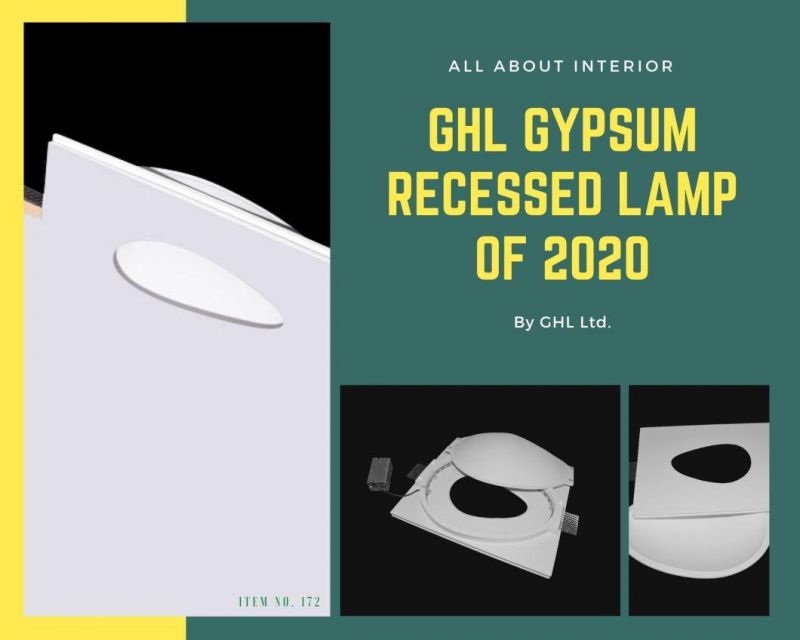 Modern Lighting of Gesso Recessed Home Ceiling Lamp (172)