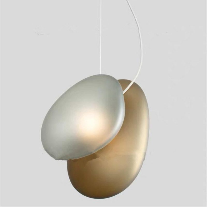 Post Modern 4 Colors Style Designer Pendant Lamp Special Shaped LED Glass Lamp Living Room Pendant Lamp (WH-AP-180)