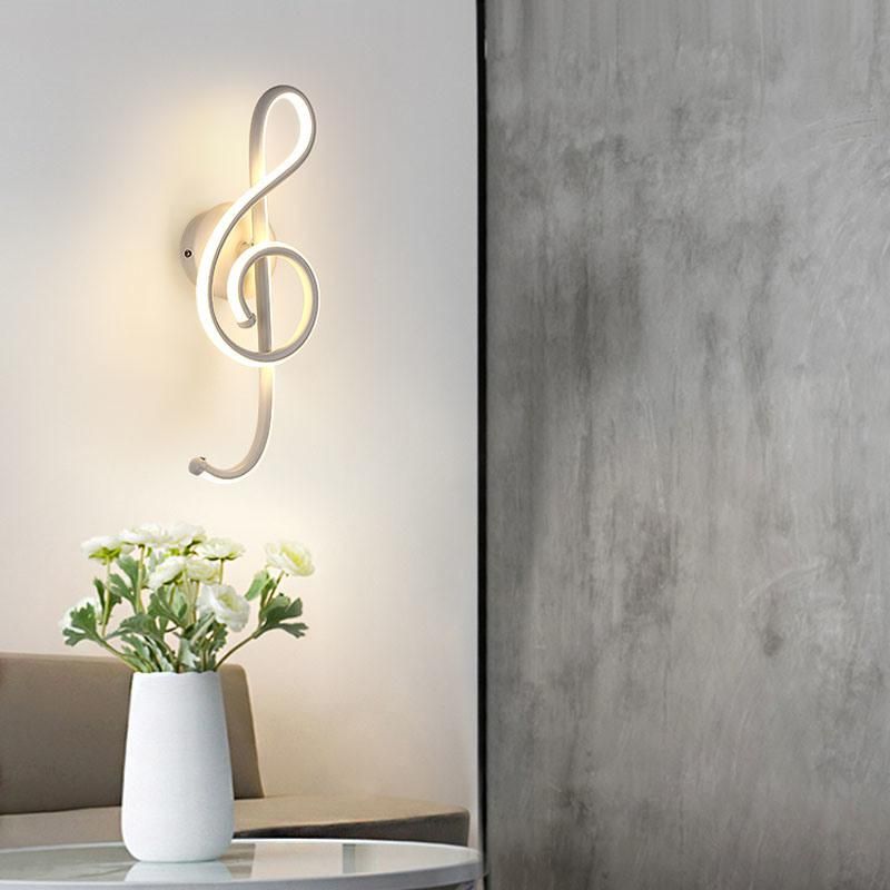 Wholesale Customized Metal Head Light Wall Lamp White/Black