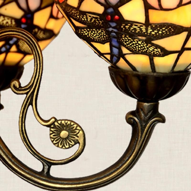 Butterfly LED Chandelier Hand-Made Retro Living Room Pendant Lamp