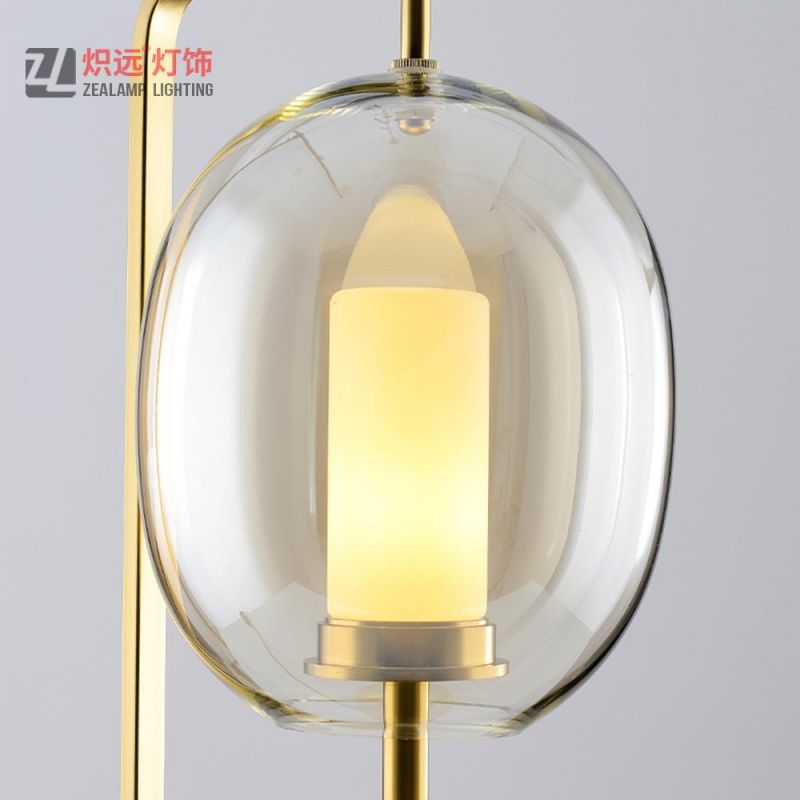 Modern Golden Metal Creative Hotel Reception Decorative Table Light