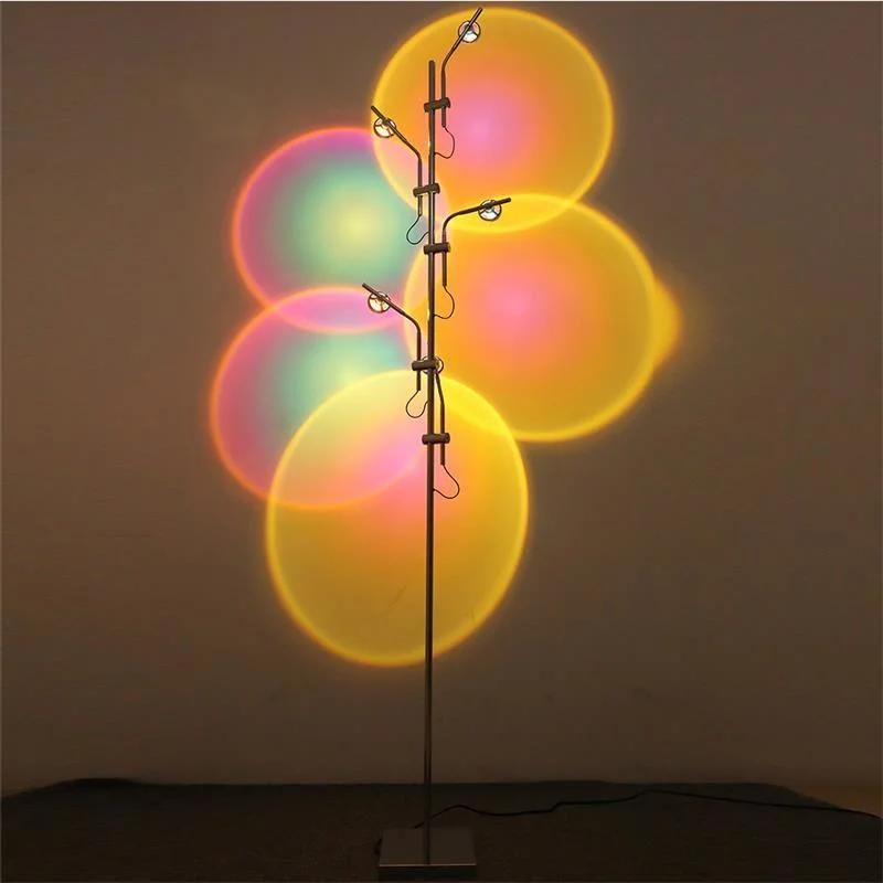 High Quality Hot Italian Sunset Projection LED Lamp Standing Sunset Floor Lamp