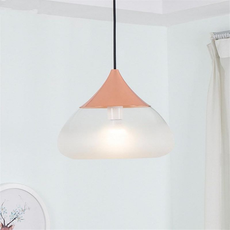 Water Glass Pendant Lights Drop Iron Gold Lamp Modern LED Living Room Bedroom Restaurant Pendant Lamp (WH-AP-156)