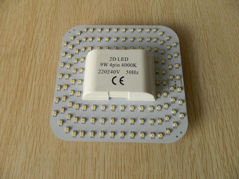 9W 4 Pin 2 Pin 2D LED Lamp