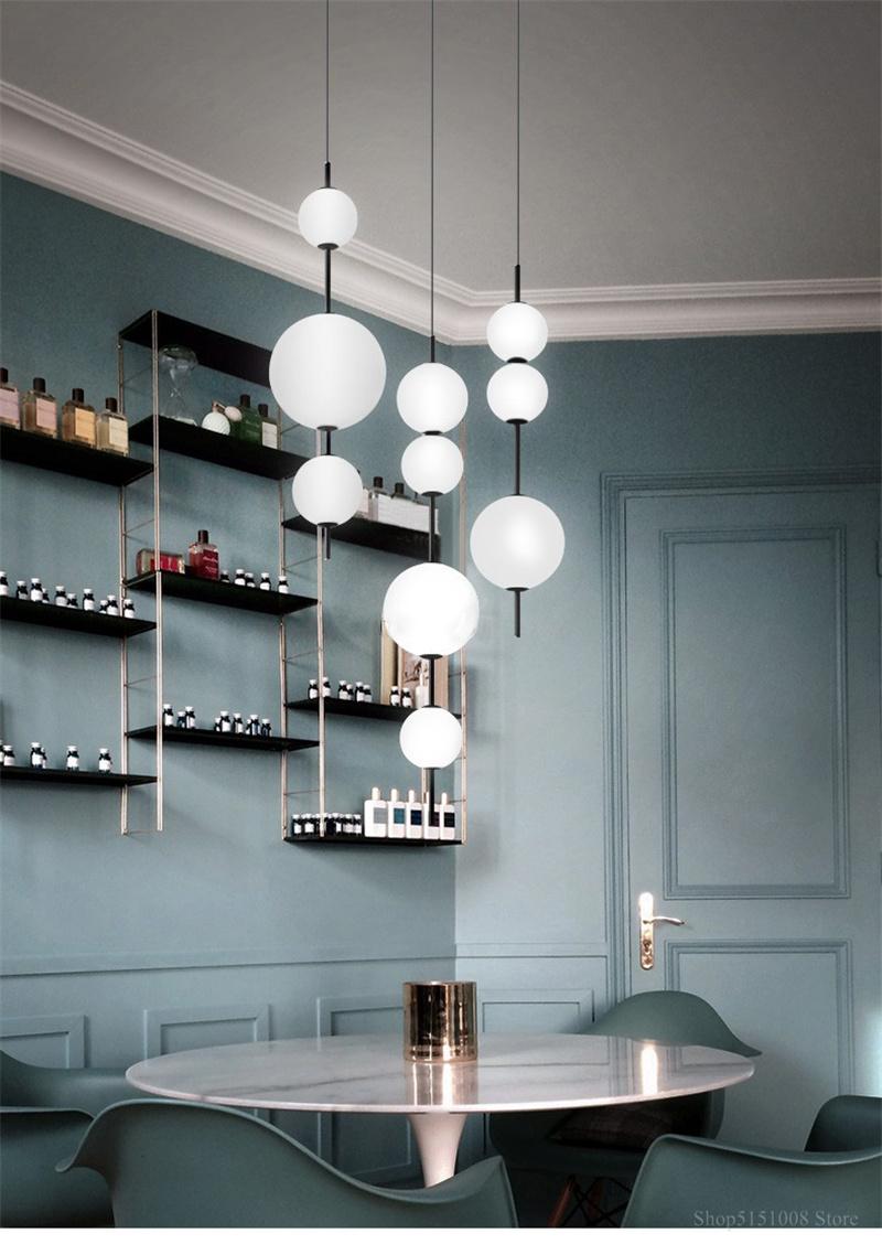 Modern LED Pendant Lamps Hanging Light Fixture Restaurant Gourd Pendant Lights (WH-GP-49)