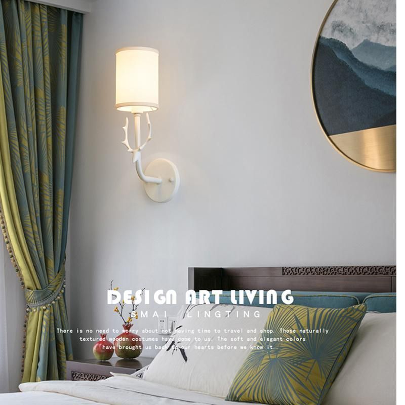 Antler Wall Lamp Bedroom Bedside Light Living Room Background Wall Lamp