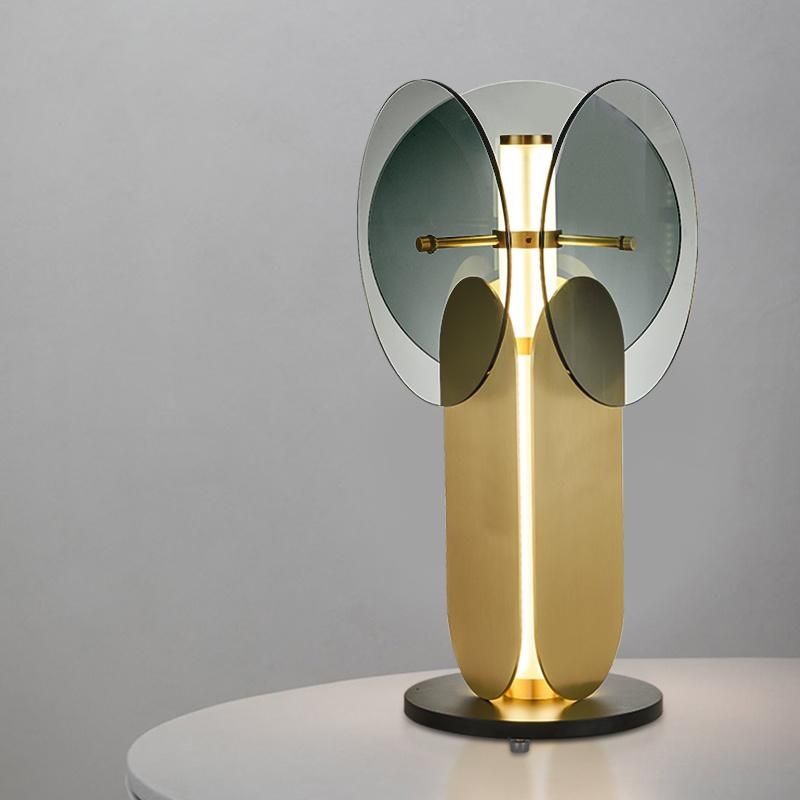 Bedroom Nordic Bedside Modern Minimalist Living Room Study Reading Room Creative Personality Light Luxury Glass Table Lamp