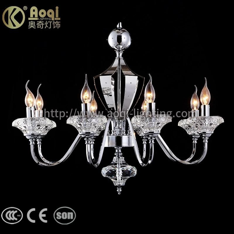Metal and Chrome Simple Pendant Light