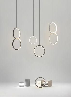 Super Skylite Popular Best Quality Modern Decoration SMD Strip Chandelier Acrylic LED Pendant Lamp
