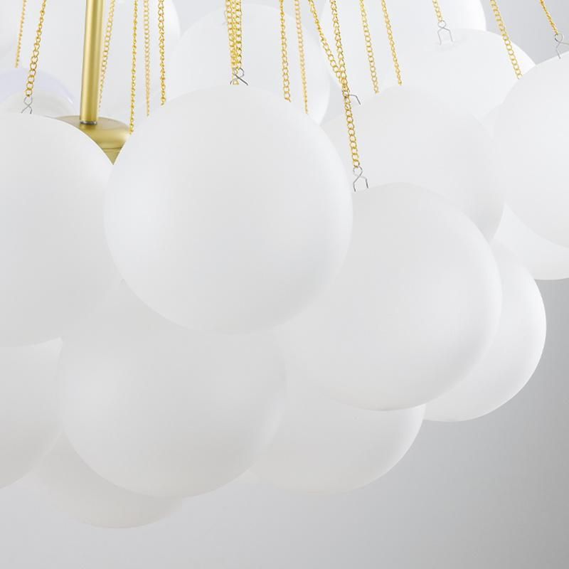 Nordic Bedroom Lamp Living Room Dining Room Pendant Lamp Glass Lamps