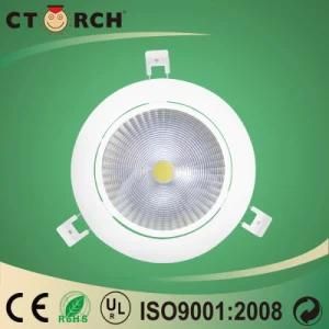 LED Light--Ctorch 2017 Embeded Aluminum LED Downlight COB 30W