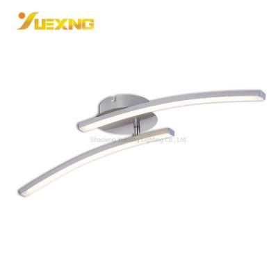 LED Dimmable Iron Metal Factory Direct Price Ce RoHS BSCI ISO9001 GS Surface Mounted Adjustable Strip Ceiling Lamp Light