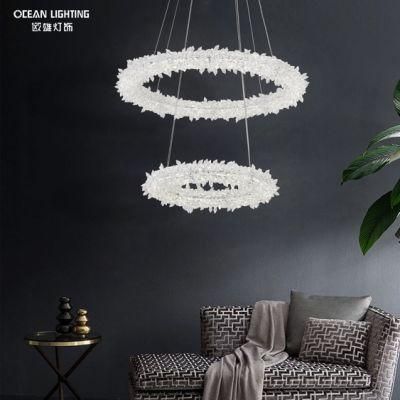 Indoor Lamp Ocean Lighting Modern Designs Nordic Customized LED Crystal Pendant Light