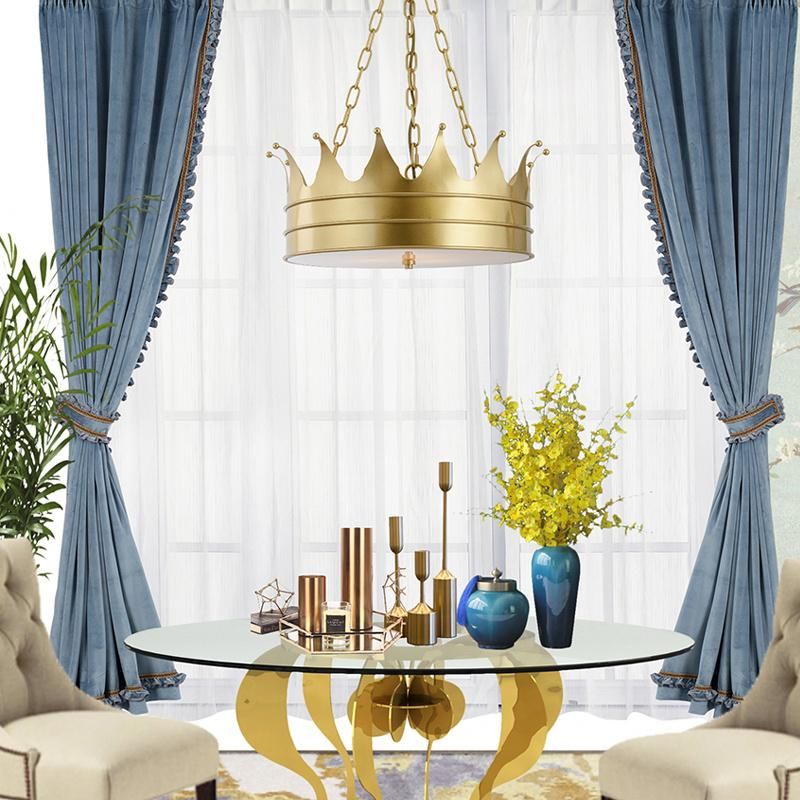 Light Luxury Fashion Creative Iron Chandelier Living Room Dining Room Pendant Lamp