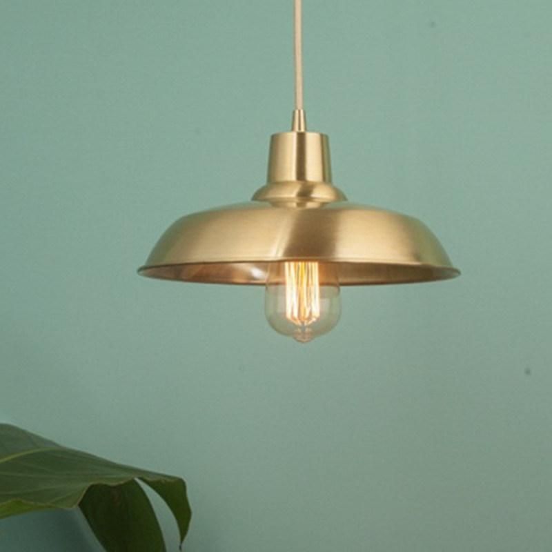 Retro Pendant Light Loft Style Pure Edison Antique Home Bente Modern Scandinavian Brass Pendant Lamp (WH-AP-307)