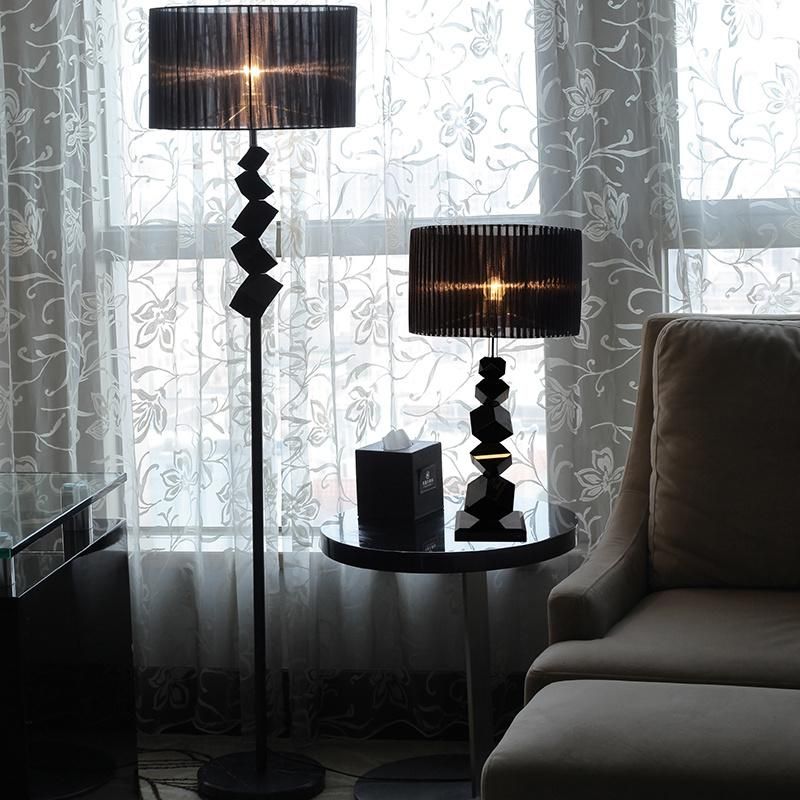 Black Lampshade Floor Lamp Table Lamp Bedroom Lamp Nightstand Lamp