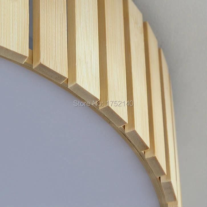Handmade Bamboo Ceiling Lights. Round D48cm Living Room Bedroom Art Deco Lighting (WH-WA-32)