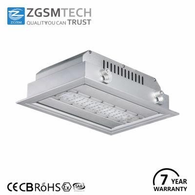 50W LED Gas Station Canopy Light 3030 Chip