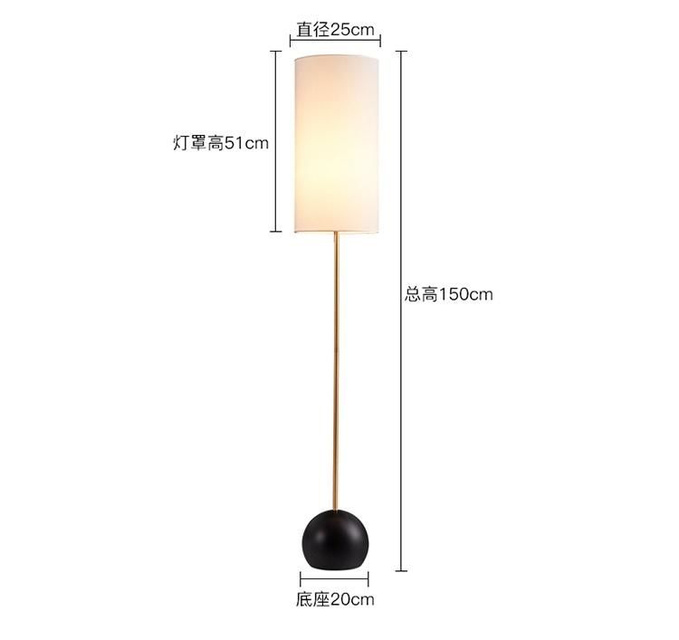 Modern Metal LED Floor Lamp for Bedroom for Living Room Stand Light Home Decoration Table Lamp