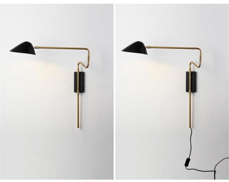Modern Angle Adjustable Bedroom Bedside Reading Lamp