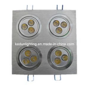 12*1W LED Ceiling Light 175*175*45mm